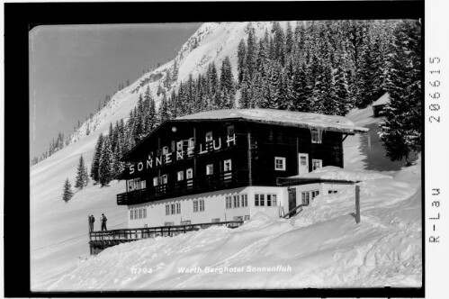 Warth Berghotel Sonnenfluh : [Gehren / Berghotel Sonnenfluh]