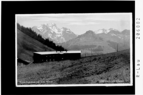 Hotel Faschina mit Rote Wand