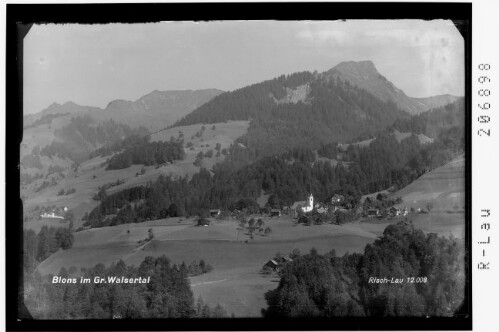 Blons im Grossen Walsertal