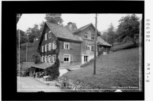 Blons im grossen Walsertal / Gasthaus zum Adler