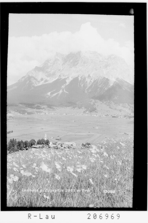 Lermoos gegen Zugspitze 2965 m