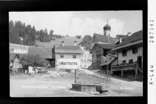 Thüringen Dorfplatz / Vorarlberg