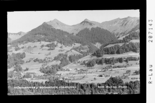 Thüringerberg gegen Hochgerach / Vorarlberg : [Thüringerberg gegen Hüttenkopf und Tälispitze]