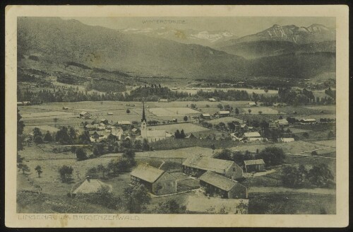 Lingenau im Bregenzerwald : Winterstaude