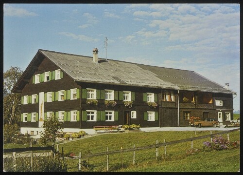[Lingenau] : [ Gemsle  Ein Begriff für Ferien und Erholung am Fuße vom Rotenberg! Einmalig ruhige Lage, Sonnenterrasse und Liegewiese.  Gemsle , Geschw. Steurer A-6951 Lingenau, Tel. 0 55 13/64 77 ...]