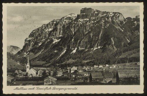 Mellau mit Kanisfluh Bregenzerwald