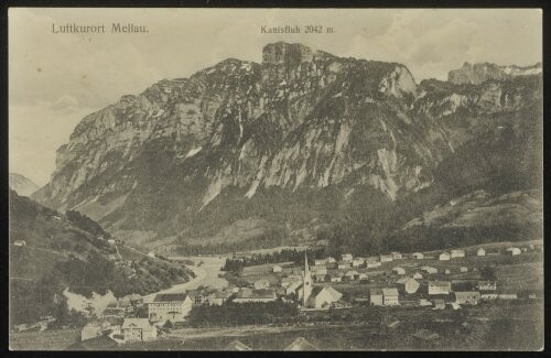 Luftkurort Mellau : Kanisfluh 2042 m.