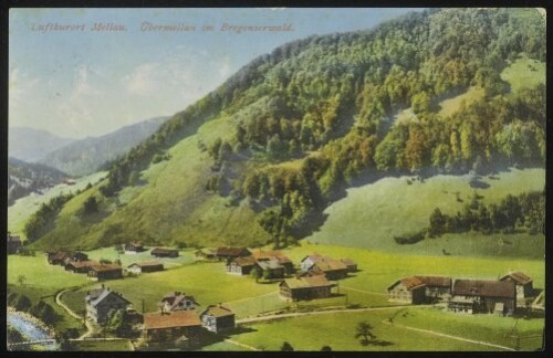 Luftkurort Mellau : Übermellau im Bregenzerwald