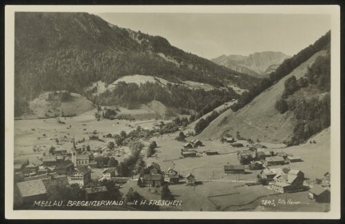 Mellau, Bregenzerwald, mit H. Freschen