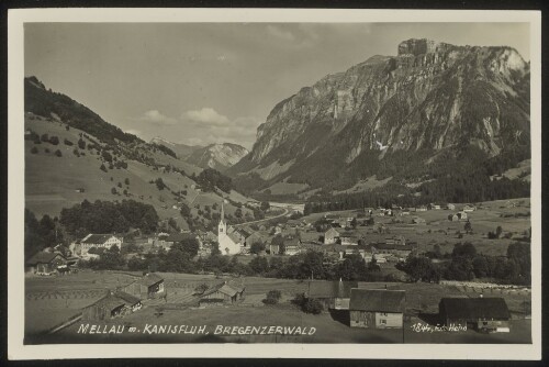 Mellau m. Kanisfluh, Bregenzerwald