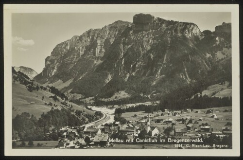 Mellau mit Canisfluh im Bregenzerwald