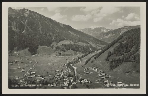 Mellau im Bregenzerwald m. Hohen Freschen