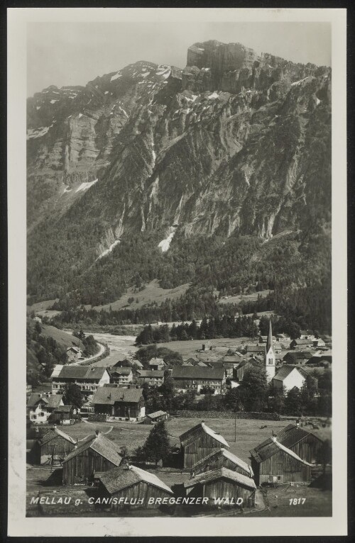 Mellau g. Canisfluh Bregenzer Wald