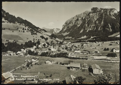 Mellau i. Bregenzerwald geg. Kanisfluh 2047 m