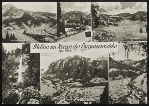 Mellau im Herzen des Bregenzerwaldes : Hofstettener-Alm : Kanisalpe