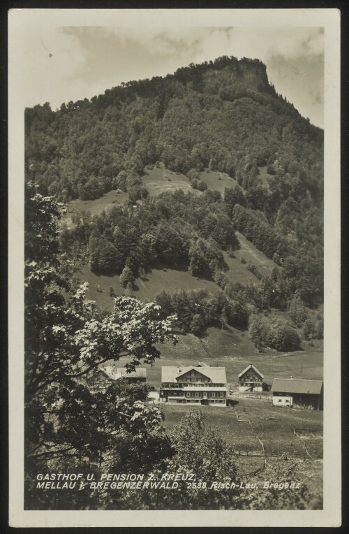 Gasthof u. Pension z. Kreuz, Mellau i. Bregenzerwald