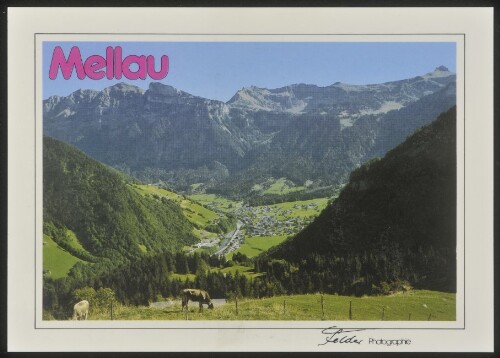 Mellau : [Mellau im Bregenzerwald Auskunft: Verkehrsamt A-6881 Mellau Tel. 0 55 18 / 22 03 ...]