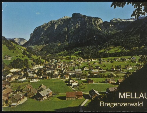 Mellau Bregenzerwald : [Mellau im Bregenzerwald mit Kanisfluh, 2047 m Vorarlberg, Österreich ...]