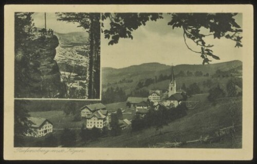 Riefensberg mit Kojen : [Riefensberg mit Kojengipfel (1300m) in Vorarlberg ...]