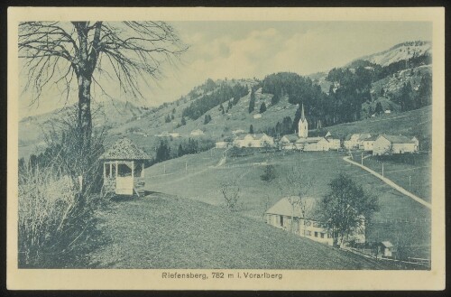 Riefensberg, 782 m i. Vorarlberg