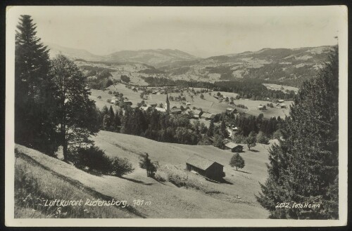 Luftkurort Riefensberg, 781 m