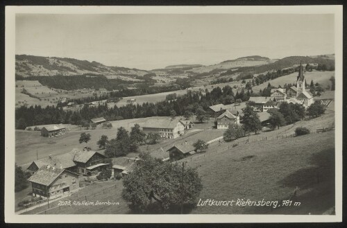 Luftkurort Riefensberg, 781 m