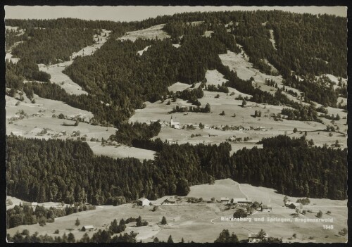 Riefensberg und Springen, Bregenzerwald