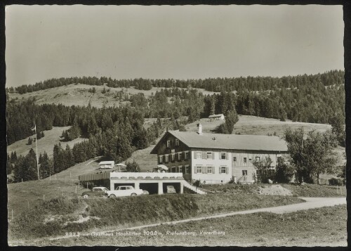 Gasthaus Hochlitten 1000 m, Riefensberg, Vorarlberg