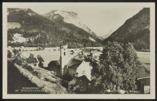 Schnepfau im Bregenzerwald