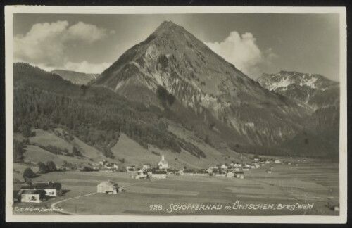 Schoppernau m. Üntschen, Breg. Wald