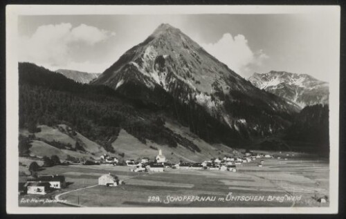 Schoppernau m. Üntschen, Breg. Wald