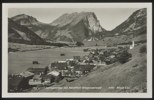 Schoppernau mit Kanisfluh Bregenzerwald