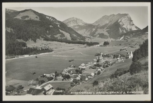 Schoppernau i. Bregenzerwald g. Kanisfluh