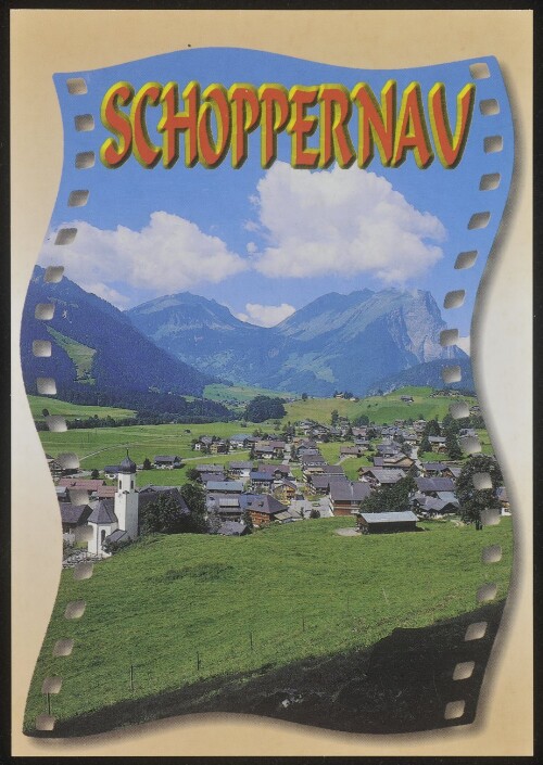 Schoppernau : [Schoppernau, 852 m mit Kanisfluh, 2047 m Bregenzerwald Vorarlberg - Austria ...]