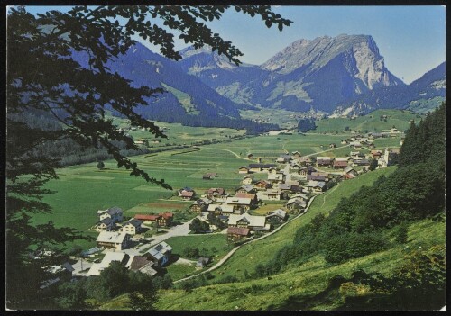 [Schoppernau] : [Schoppernau im Bregenzerwald mit Kanisfluh ...]