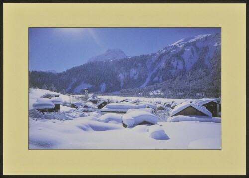 [Schoppernau] : [Schoppernau im Bregenzerwald mit Künzelspitze (2397 m) Vorarlberg/Austria ...]