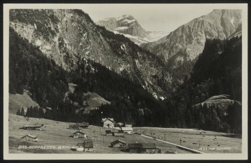 [Schoppernau] Bad-Hopfreben, Breg.-Wald