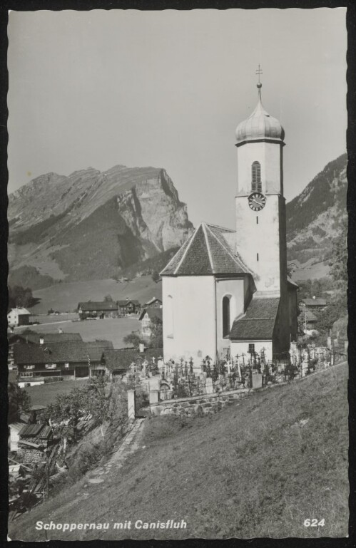 Schoppernau mit Canisfluh