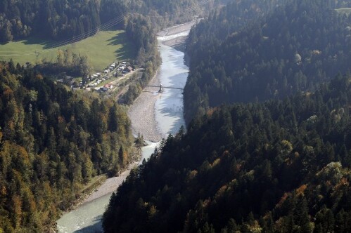 [Doren, Parzelle Bozenau, Bahnhof, Campingplatz, Hängebrücke]