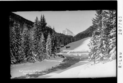 Ballunspitze im Paznauntal / Tirol