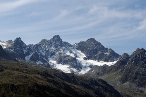 [Gaschurn - Glötterspitze, Großer Litzner, Großes Seehorn, Litzner Gletscher, Kleinlitzner]