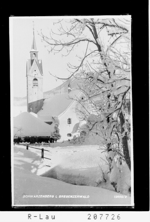 Schwarzenberg im Bregenzerwald : [Pfarrkirche in Schwarzenberg]