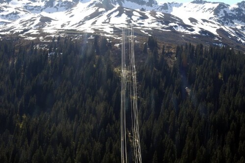 [Klösterle - Schwammwald, Hochspannungsleitung]