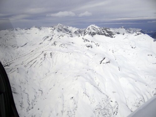 [Lech - Winter, Skigebiet Rotschrofenbahn, Mohnenfluh, Braunarlspitze]