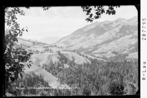 Raggal 1016 m Grosswalsertal