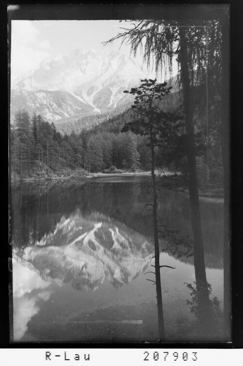 [Weissensee gegen Wampeter-Schrofen und Marienbergspitze]