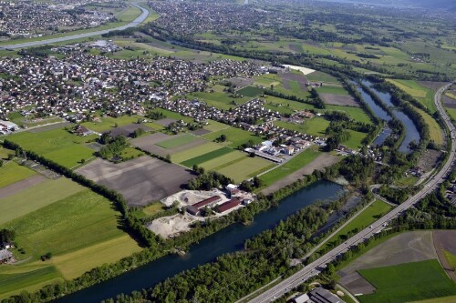 [Hohenems - Alter Rhein, Rheinauen; Schweiz - Diepoldsau]