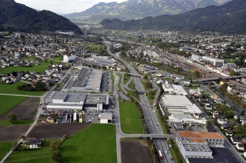 [Bürs - Zimbapark Gewerbegebiet, Autobahnanschluss A14, L82 Bludenz - Bürs]