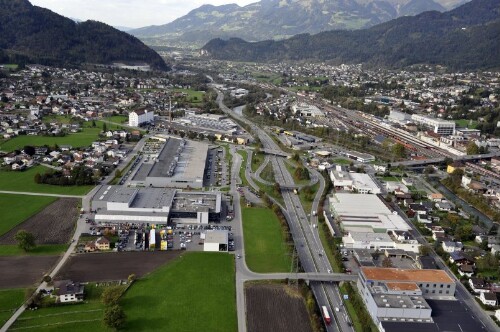 [Bürs - Zimbapark Gewerbegebiet, Autobahnanschluss A14, L82 Bludenz - Bürs]