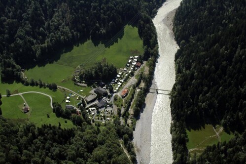 [Doren, Parzelle Bozenau, Bahnhof, Campingplatz, Hängebrücke]